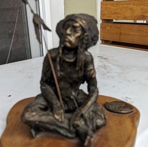 Signed Carol Thornton bronze